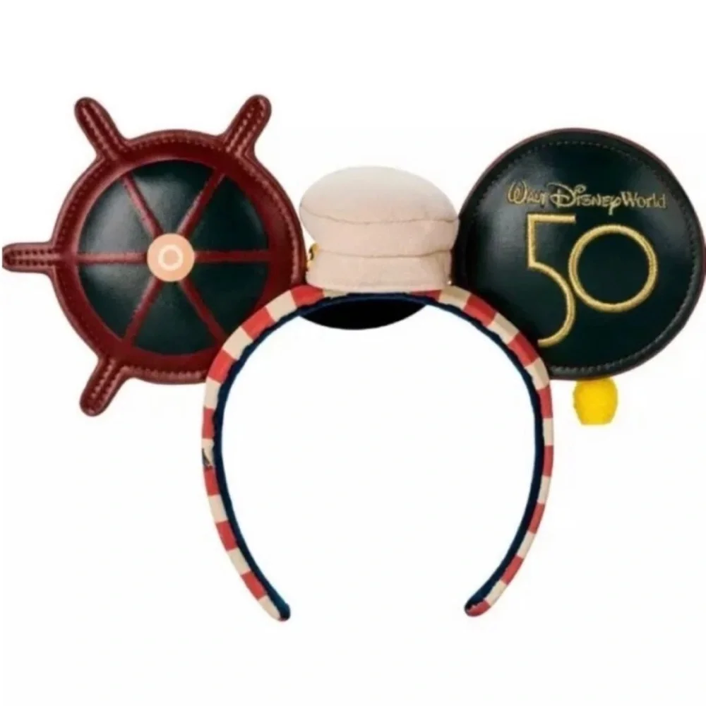 New! Disney Parks Main Attraction 50th Anniversary Jungle Cruise Mickey Ears
